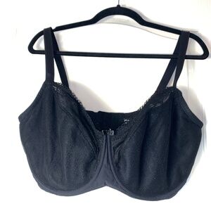 38K UK / 85K EU ‎ Change Black Lace Underwire Bra – Full Bust Support